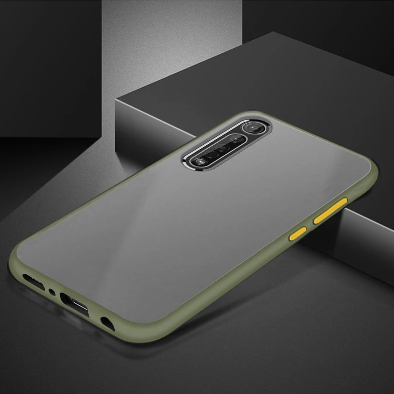 Coque Cover Case For Motorola Moto G8 Plus Play ONE MACRO Matte Transparent Luxury Shockproof Hard Acrylic Back Slim Protective |