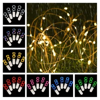 10pcs cooper wire led string lights garlands christmas decorations string lights outdoor navidad tree lamp fairy garden new year