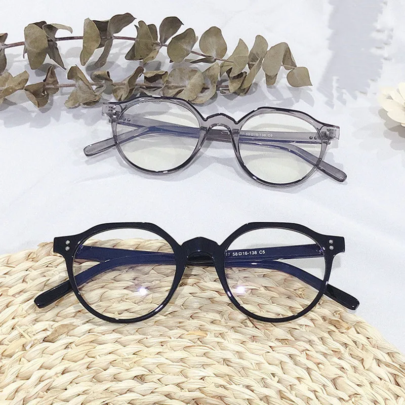 KOTTDO классические круглые очки оправа для мужчин Ретро стиль полигон