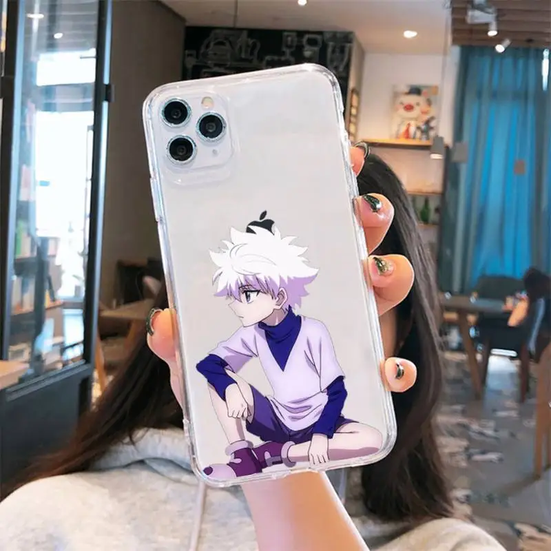 

Hunter X Hunter Anime cover Phone Case Transparent soft For iphone 5 5s 5c se 6 6s 7 8 11 12 plus mini x xs xr pro max