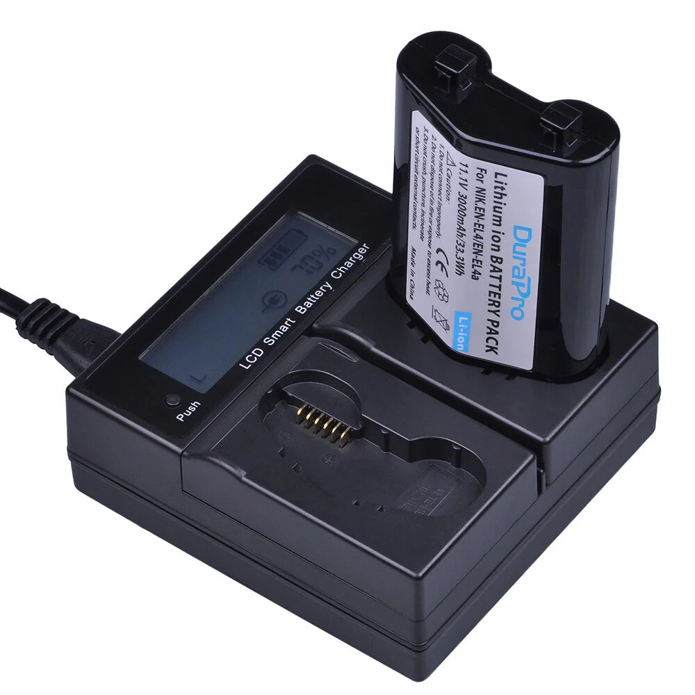 3200mAh EN-EL4 EN EL4 EN-EL4a ENEL4a Battery for Nikon D3 D3S D2Z D2H D2Hs D2X D2Xs D3X F6