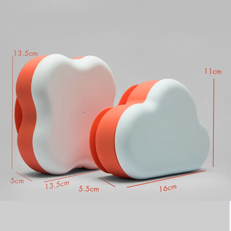 1 Набор детская силиконовая тарелка набор для кормления с милыми облаками