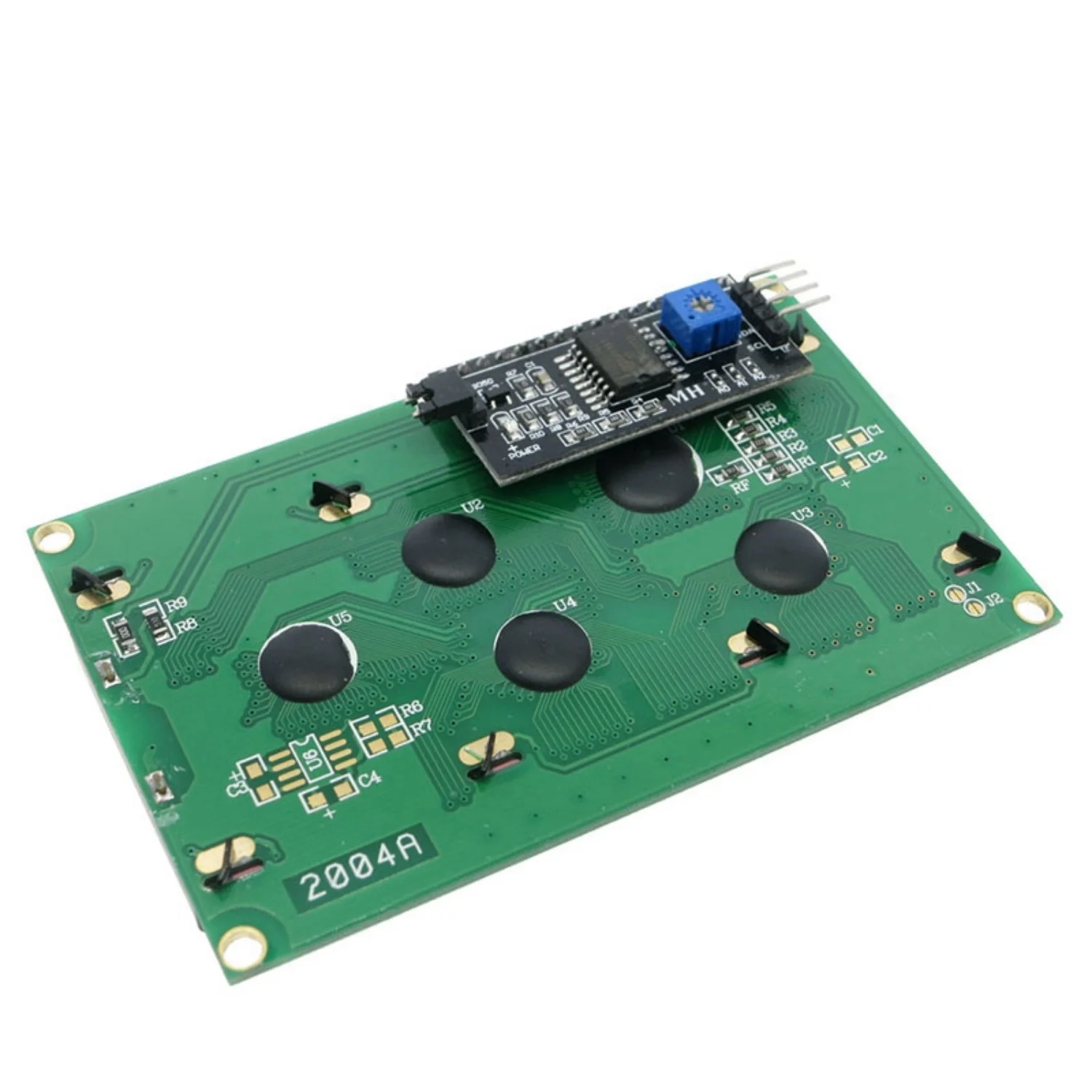 Синий последовательный IIC I2C TWI 2004 20X4 героя 5V ЖК дисплей модуль Дисплей для Arduino и 8