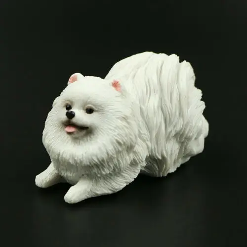 Фигурки животных JJM из ПВХ для коллекционеров милые померанские собаки обучающие