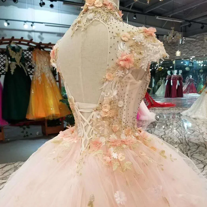 Новое поступление сказочные розовые вечерние платья пикантное вечернее платье