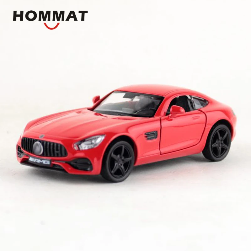 HOMMAT масштаб 1:36 AMG GTS спортивная модель автомобиля игрушка из сплава металла литая