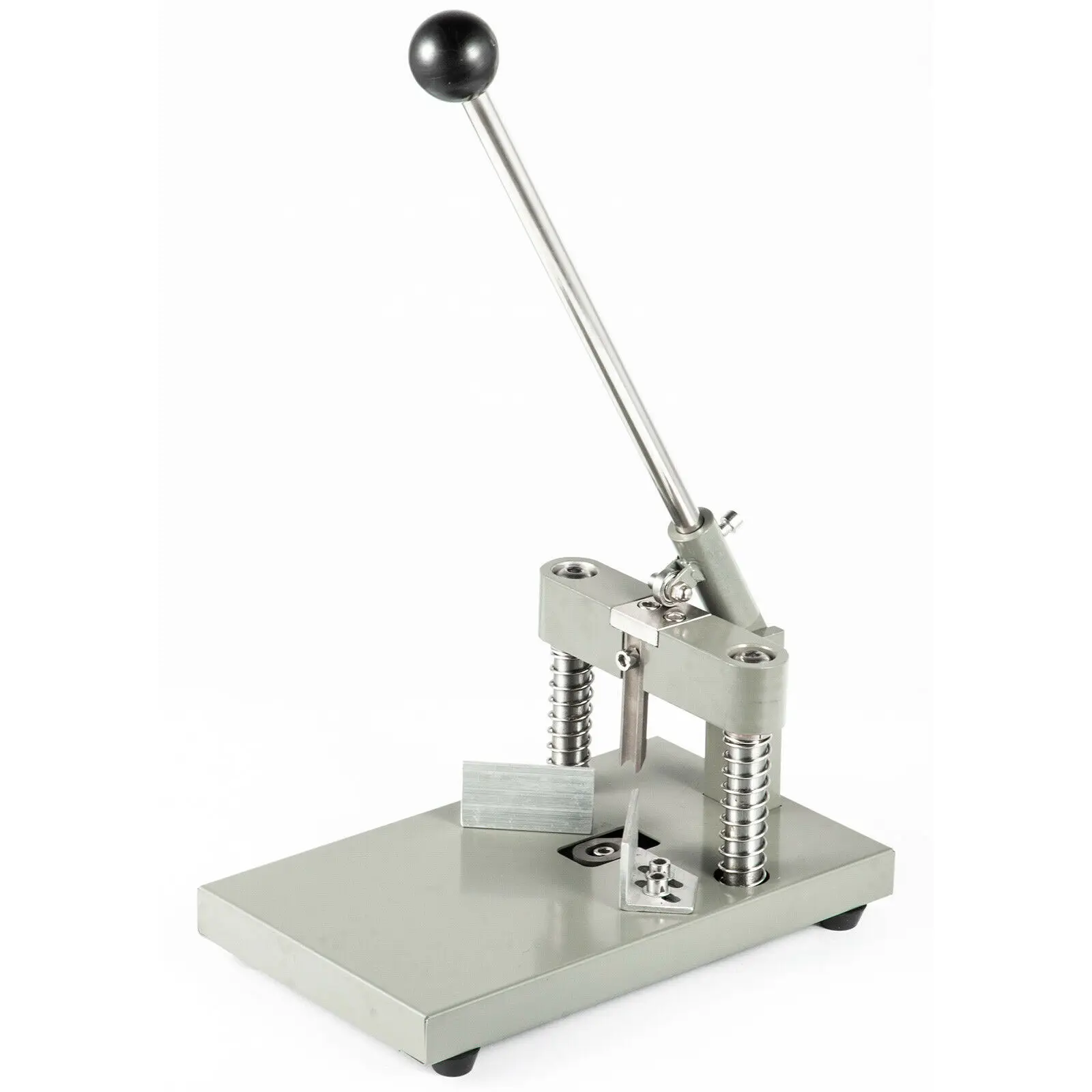 

Corner Rounder Cutter 2 Dies R6 R10 30 mm Thickness Corner Rounder Punch Cutter All Metal Heavy Duty Corner Rounder Machine