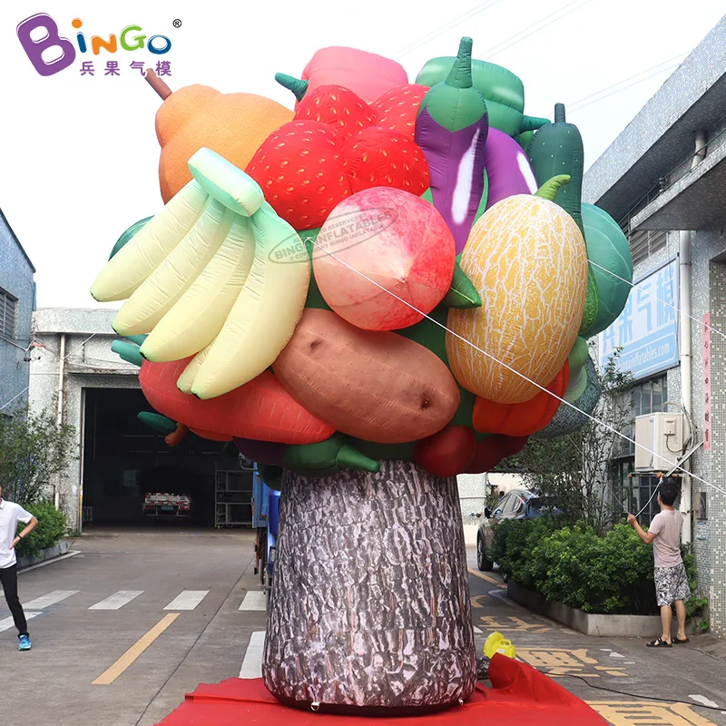 Индивидуальные 5m высота рекламные надувные фрукты дерево для украшения событие