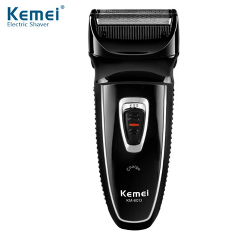 

KEMEI 100-240V Professional Electric Razor For Men Rechargeable Razor Barber Trimmer Beard Blades Shaving Floating Heads Shaving