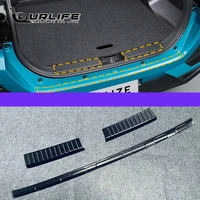 for toyota raize a200a210a rear trunk scuff protector plate molding garnish stainless steel back guard accessories