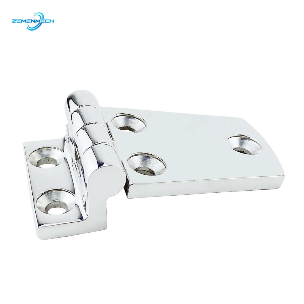 

316 Stainless Steel Flush Door Hatch Compartment Folding Bending Hinge Deck Hinge Door Strap Butt Hinge Boat Marine Accessories