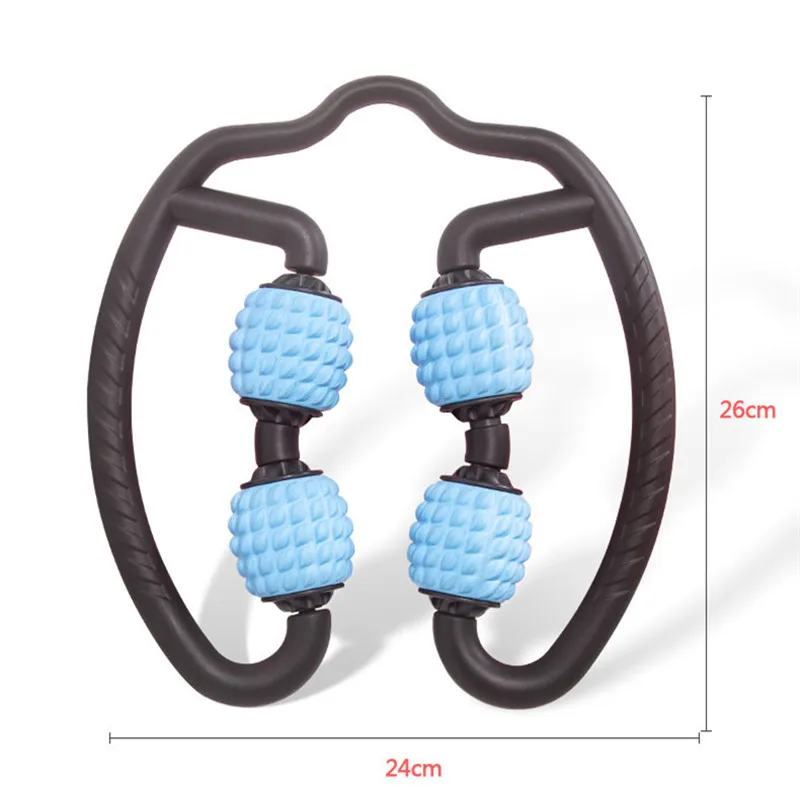 Yoga Massage balls Dual Side Neck Leg Arm Muscle Relaxer Massage Roller Gym Massage Stick Sports Pilates Yoga Fitness Equipment
