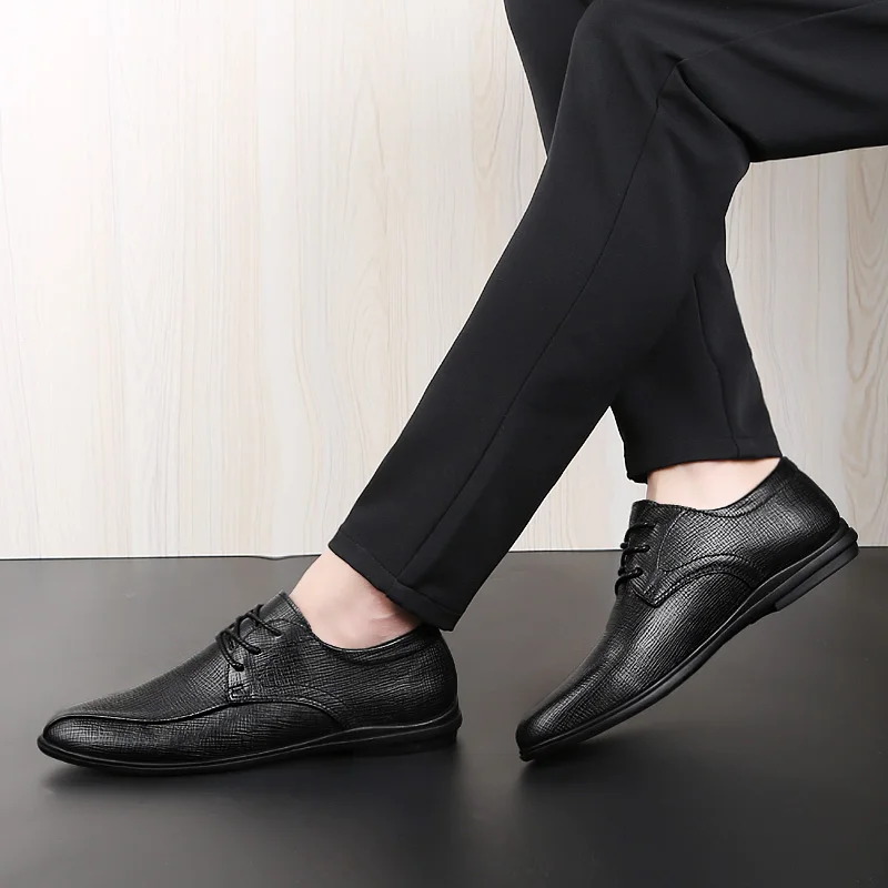 

Shoes Men Fashion Zapatos De Hombre Casual Shose Men Leather Fashion Sneakers Black Shoes Flat Male Shoe Men's Causal For