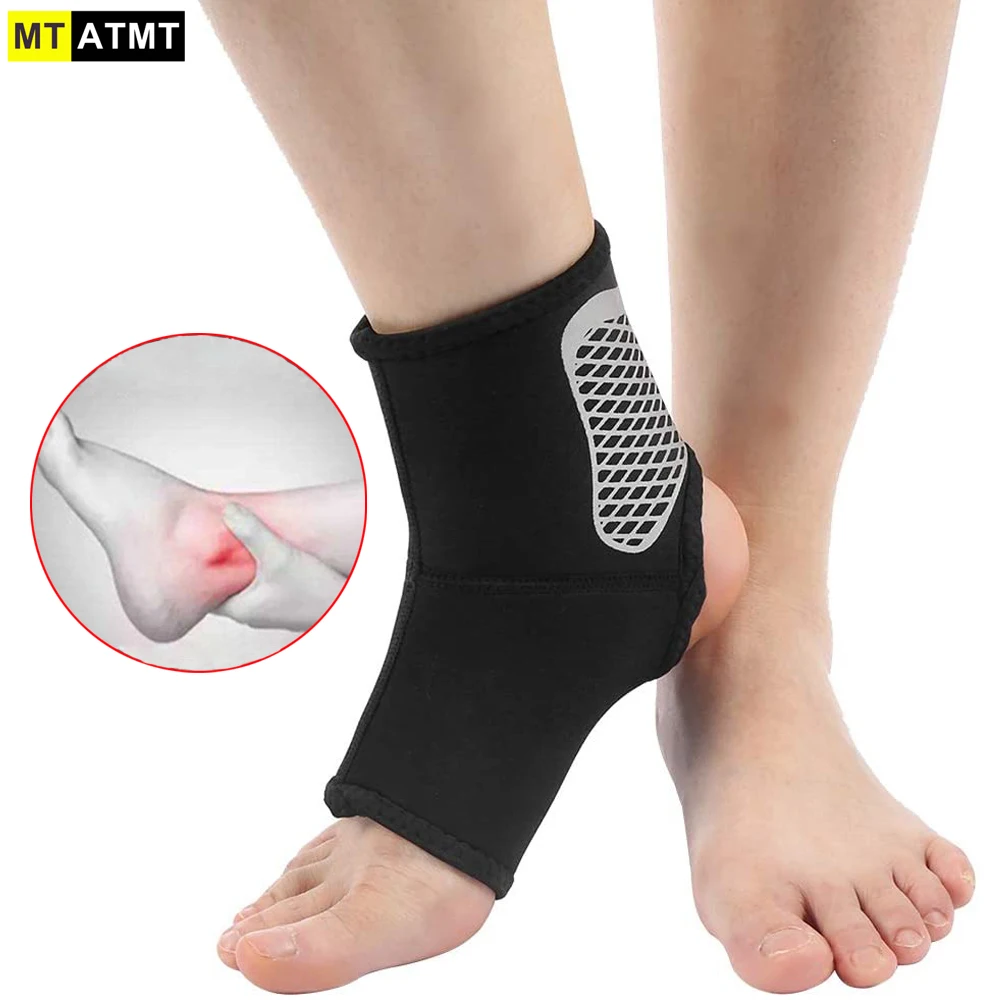 

1Piece Anti-Sprain Ankle Support Brace Sleeve Barefoot Heel Foot Recovery Guard Pads to Support Stiff and More Muscles Joints