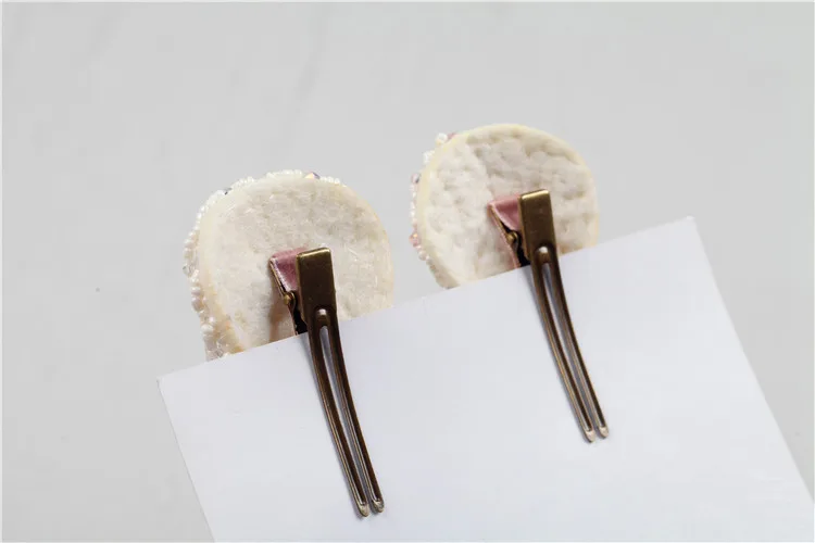 

Handmade 10pcs Fashion Pearl Bead Bow Hairpins Big Bowknot Hair Clips Princess Headwear Boutique Hair Accessories for Girls