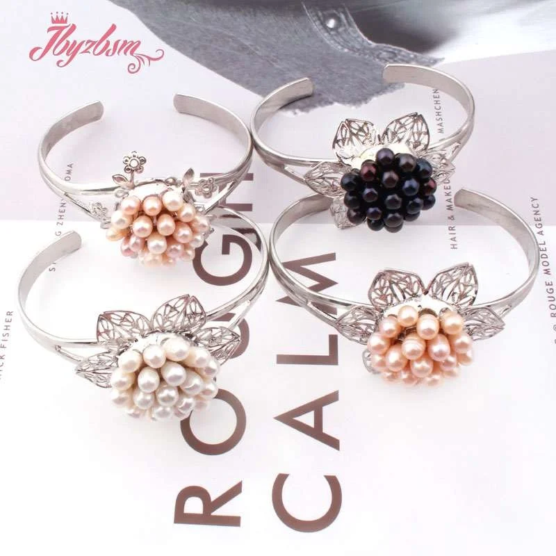 Овальные бусины из натурального пресноводного жемчуга модные ювелирные