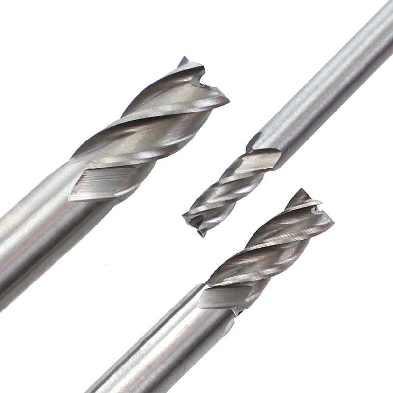 Твердосплавная Концевая фреза инструменты с ЧПУ HSS диаметр 2 10 мм шт./компл. 4