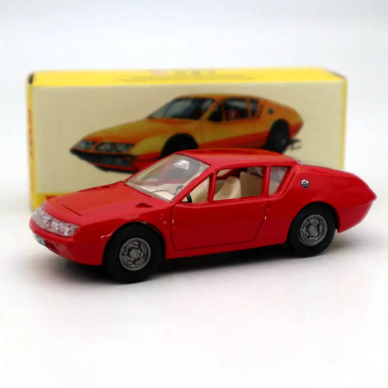 1/43 Atlas Dinky игрушки 1411 для ALPINE RENAULT A310 красные литые под давлением модели Подарочная