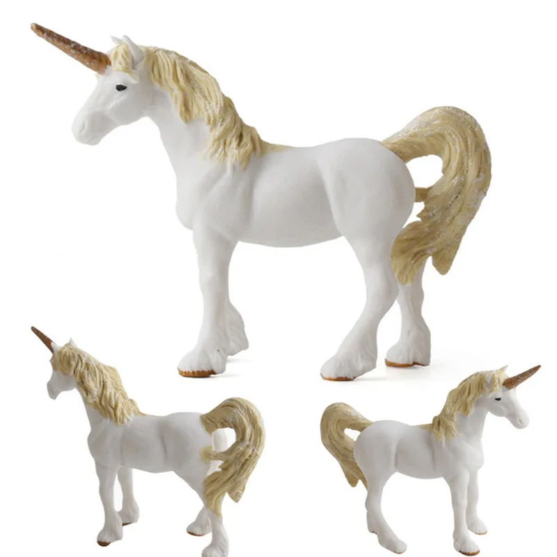 Pegasus Единорог экшн и игрушка фигурки Elf Tenma миниатюрные животные модель для детей