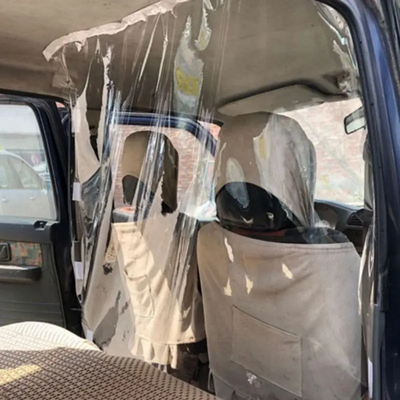 

Car Protection Partition Screen Taxi Driver Cab Isolation Film Transparent Anti-droplet Protective Film Interior
