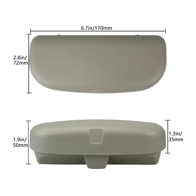 Car Glasses Box Case Holder For Mercedes Benz W204 W203 W211 W210 W212 W124 Cla W205 BMW E46 E39 E60 E36 E90 F30 F10 Accessories |
