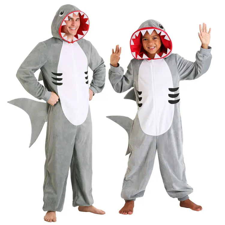 

COS Halloween stage performances ocean sea animals new shark great white shark one-piece suit