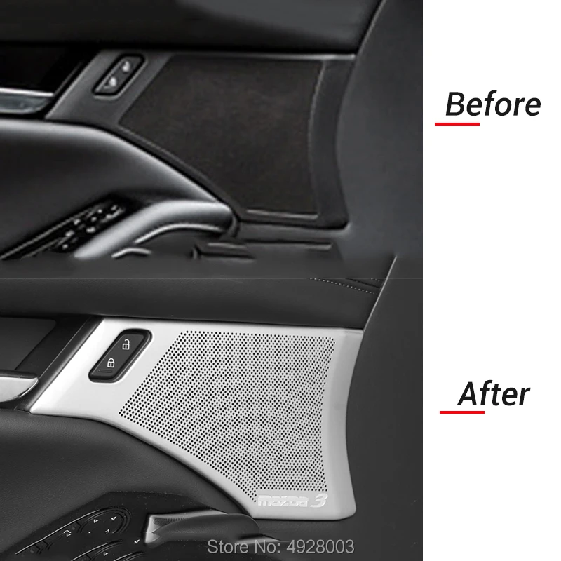 Обложка дверного динамика для Mazda 3 Axela 2019 2020 BP стерео с высокими звуковыми