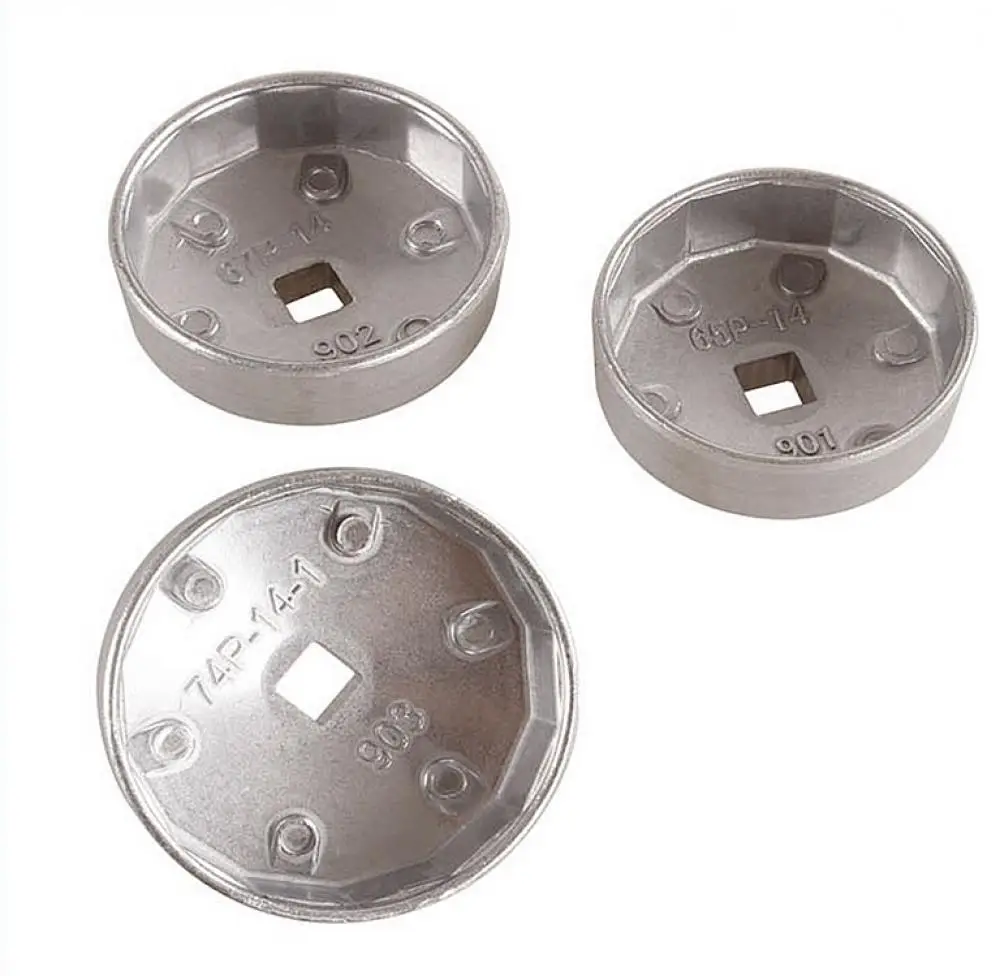 Гаечный ключ для автомобиля 1/2 дюйма Квадратный привод 65 мм 67 74 Торцевая заглушка