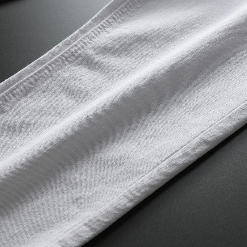 Хорошее качество белые обтягивающие джинсы мужские весенние летние Осенние