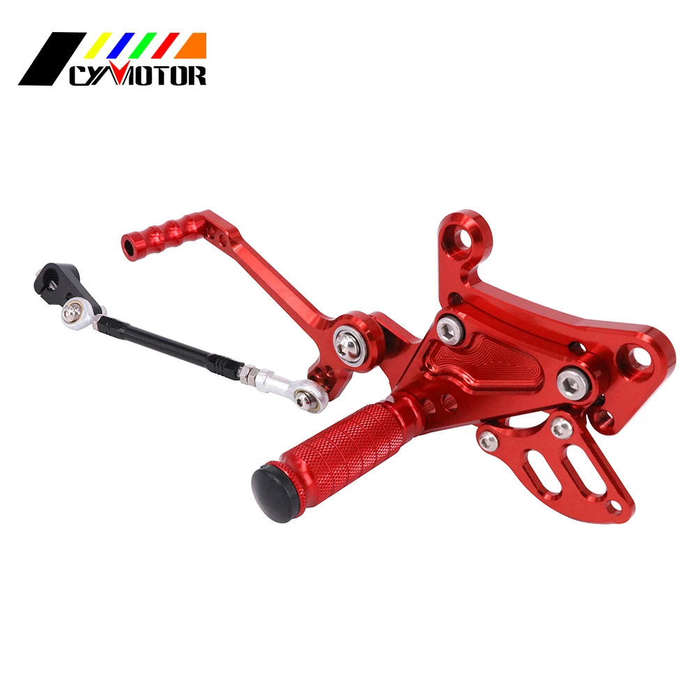 Аксессуары для мотоциклов из нержавеющей стали Rearsets Регулируемые подножки педали для Ducati Diavel 2011- углерод 2011- AMG 2011-2012