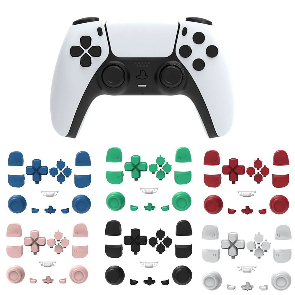 Полный набор кнопок для экшн съемки крест D pad клавиши колпачок клавиш комплект PS5