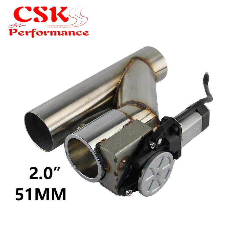 2 &quotЭлектрический выхлоп Catback Downpipe отключение клапан система Комплект