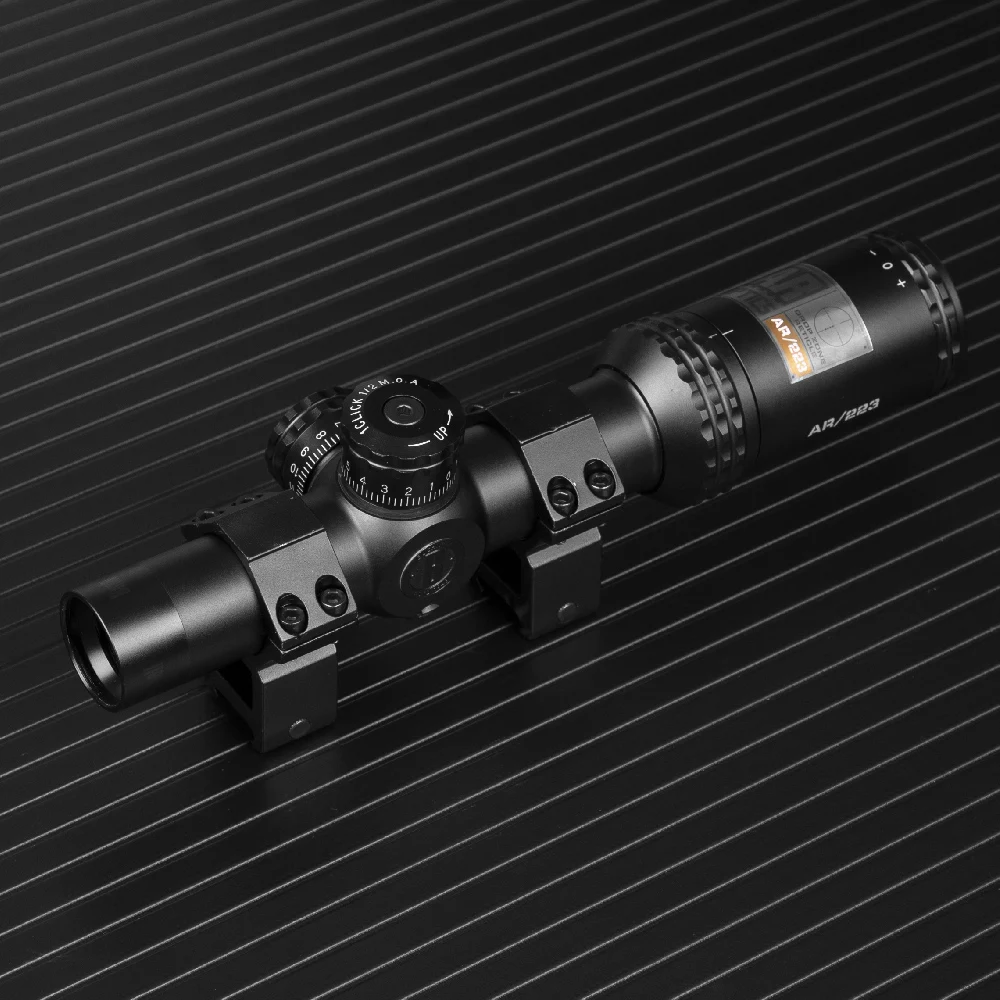 Тактический прицел 1 4x24 AR Optics Drop Zone 223 с мишенью колышки охотничьи прицелы для