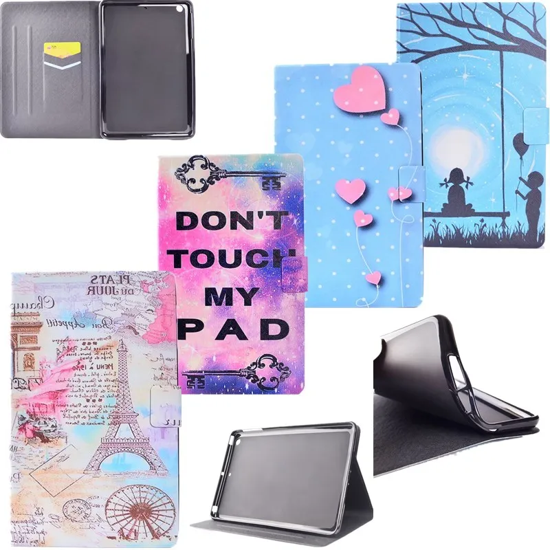 Чехол с откидной крышкой для IPad Mini чехол Ipad 2 3 1 милые планшеты из искусственной