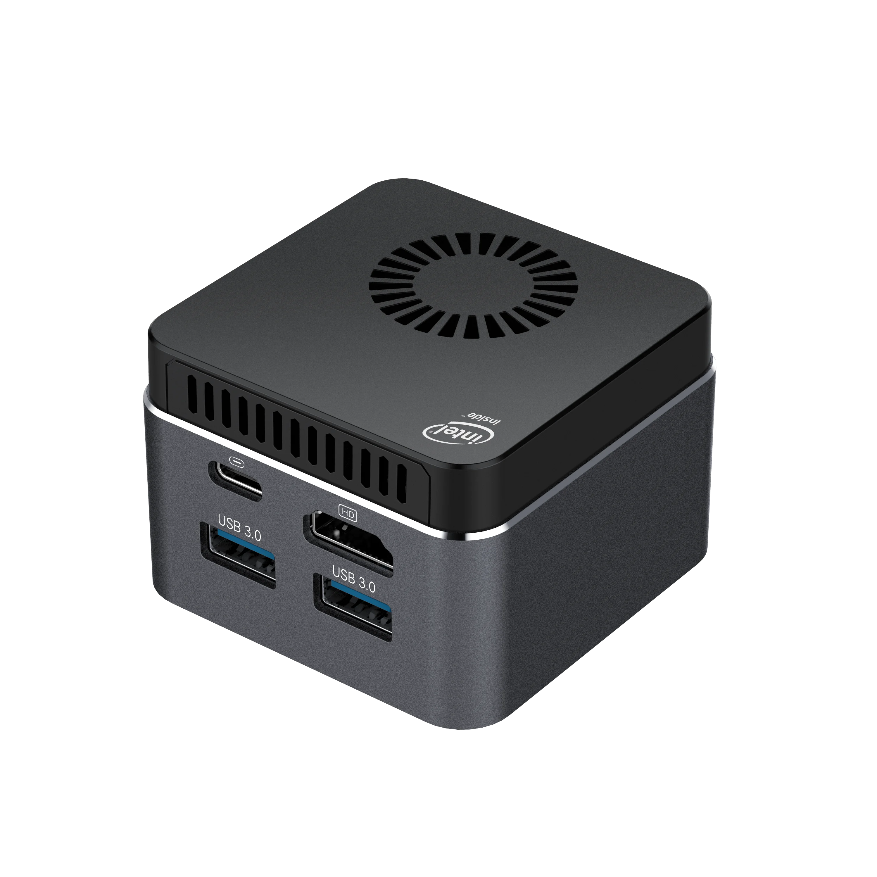 Мини компьютер M1T мини с Linux Celeron N4100 /J4125 8 ГБ ОЗУ 128/256/512 ГБ/IT ПЗУ USB3.0 BT4.2 Двойной Wi Fi 2
