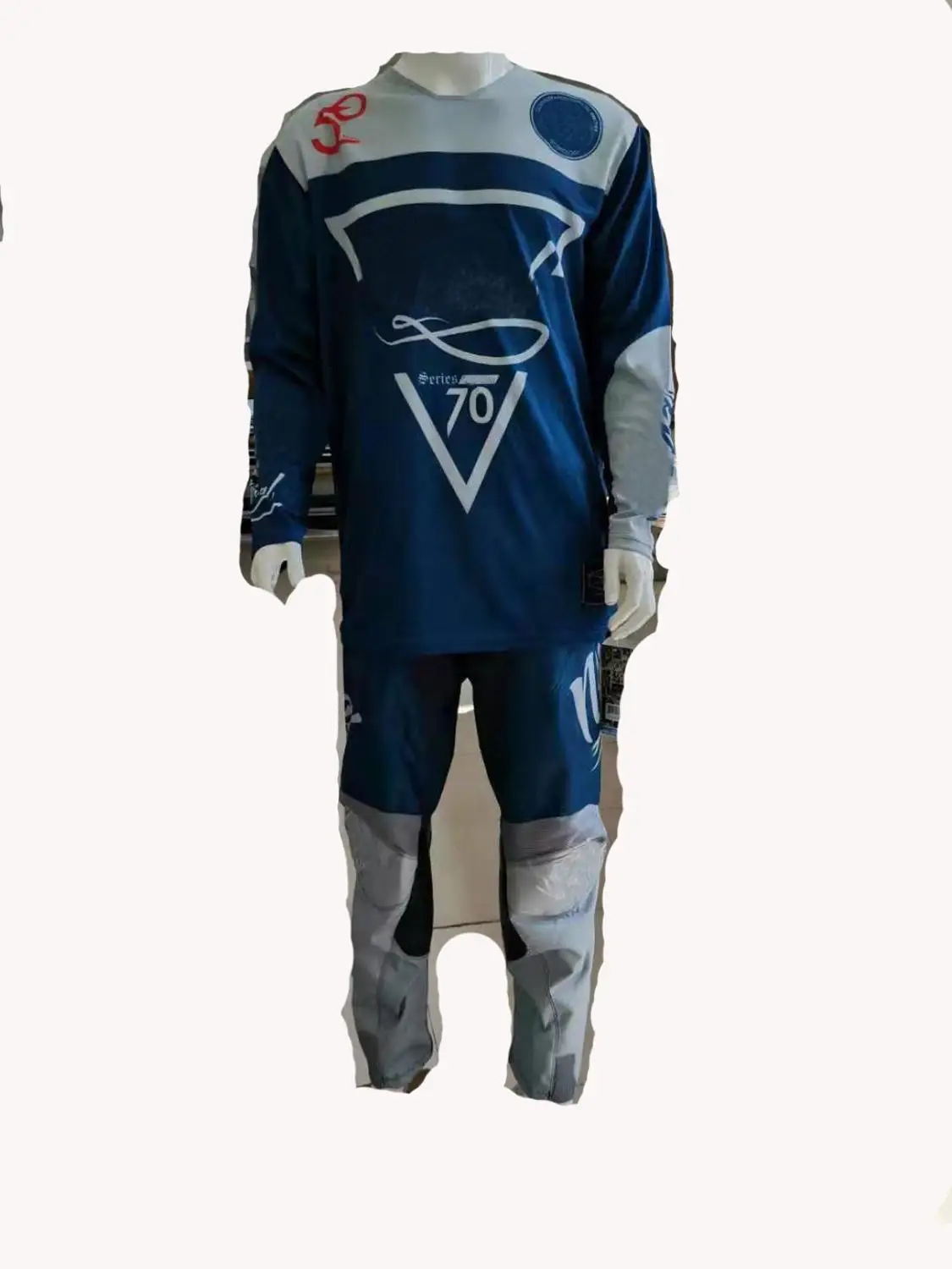 MX Racing Element Shred Blue брюки для мотокросса квадроцикла MTB DH внедорожника грязи