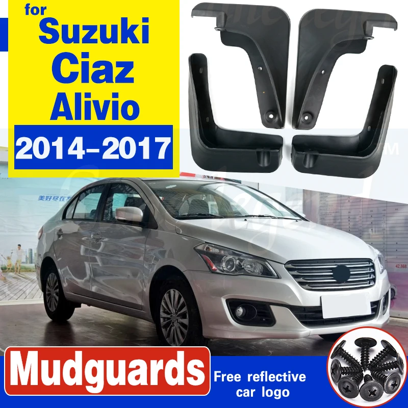 Брызговики для Suzuki Ciaz / Alivio Sedan 2014 2017|Грязезащита| |