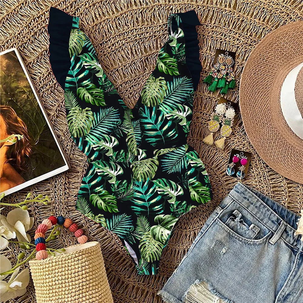 Новинка 2021 пикантный цельный купальный костюм женская одежда для плавания