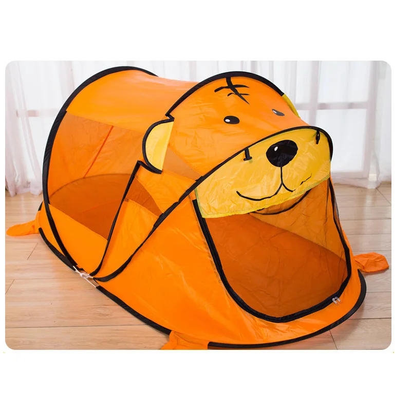 tiger IMBABY детские игрушки дом медведь игрушка тигр для скалолазанья для складывый шатер морской шар бассейн шприц для взятия крови из кровеносного сосуда чистая палатка для детей - Цвет: tiger