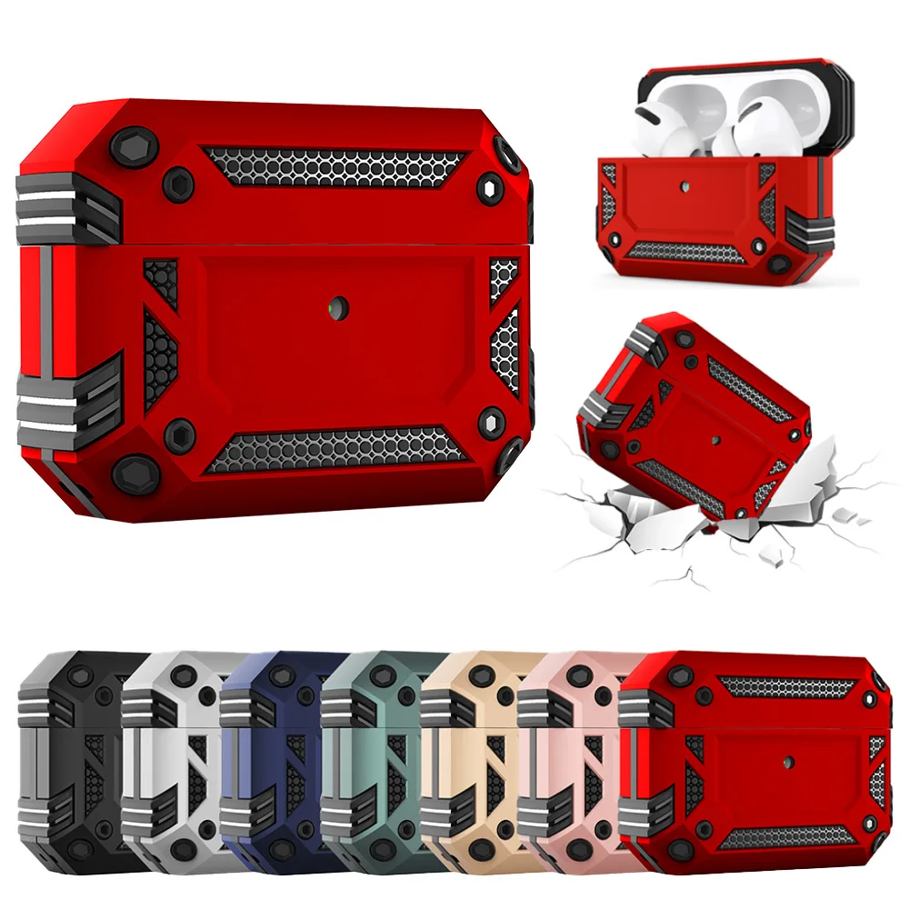 

Cover For Apple Airpods Pro Earphone Case For AirPods Pro Cover Shatter-resistant Hard PC Shell For Air pods pro 3 Headset Cases