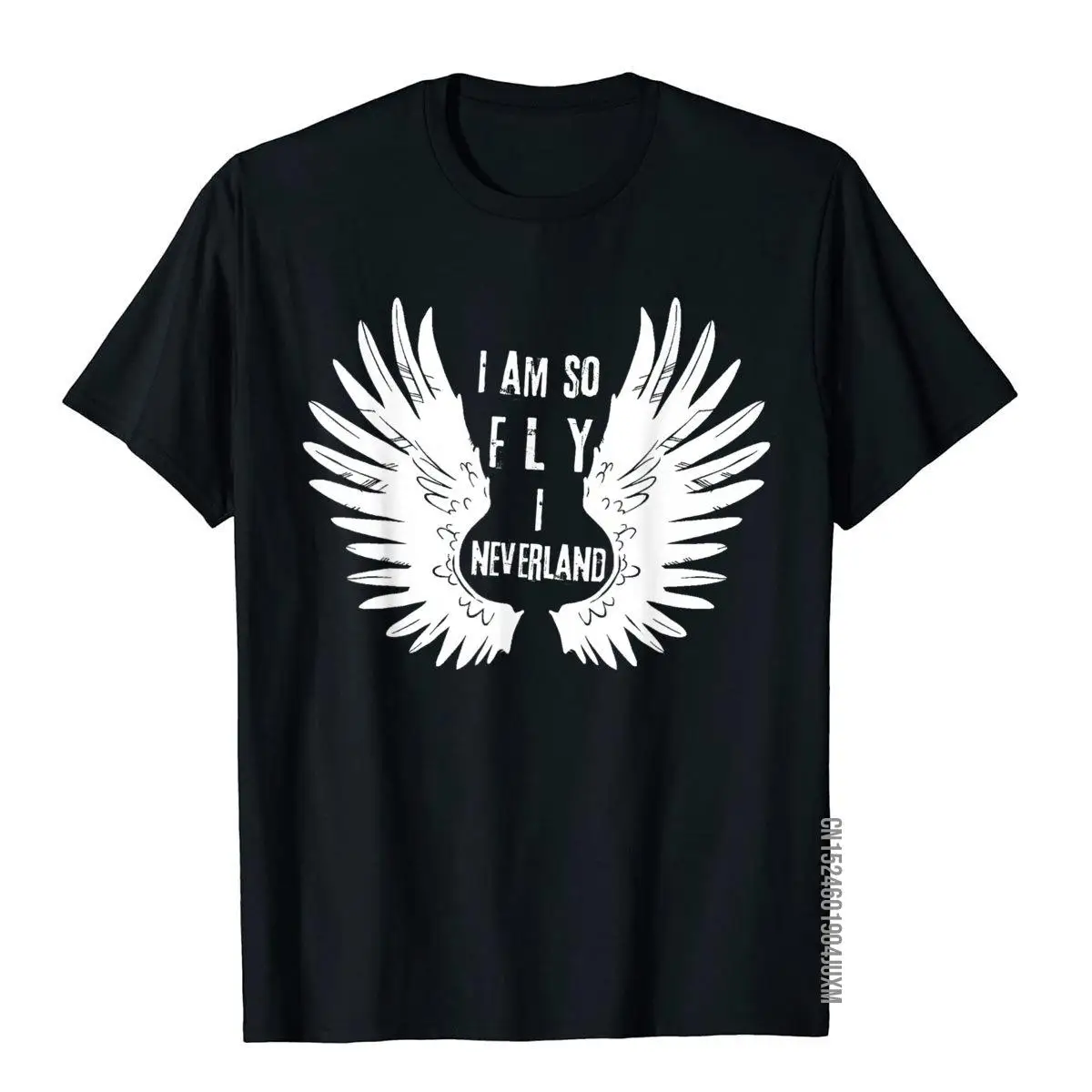 

Смешная футболка I Am So Fly I Neverland, семейные топы, футболки для мужчин, хлопковые футболки для дня рождения