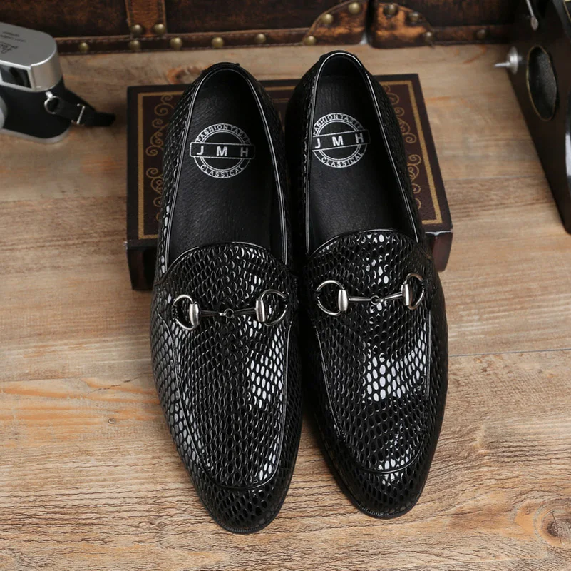 

Mens Formal Shoes Genuine Leather Ostrich Oxford For Men D Buckle Decoration Classic Design Wedding Dress Shoes For Men G123