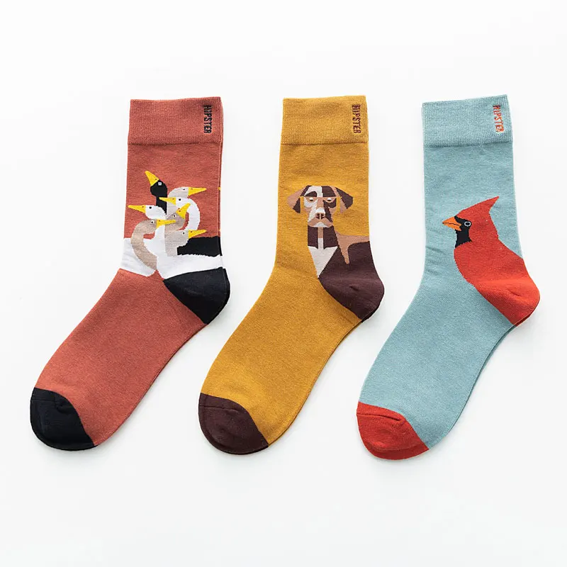 

Unisex Painting Style Women Socks Cotton Colorful Kawaii Crew Socks Women 1 Pair Streetwear Size 36-44 Kawaii