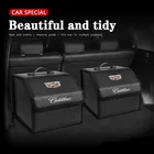 1 шт. органайзер для багажника автомобиля, складная сумка для хранения для Cadillac CTS ATS SRX BLS XLR XTS STS XT4 CT4 XT5 CT5 XT6 CT6 Escalade