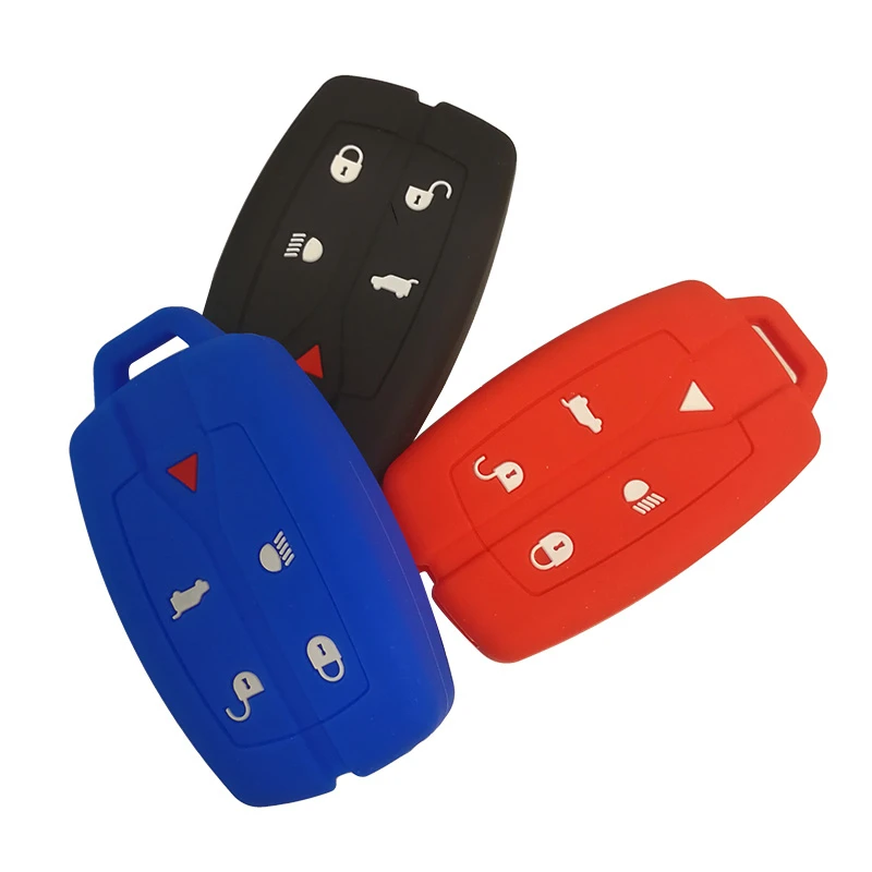 Силиконовый чехол для ключей Land Rover Freelander 2 Discovery Rand автомобильного ключа защитный