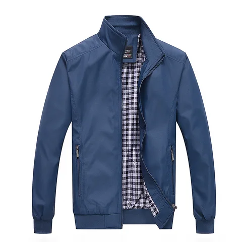 MANTLCONX 2022 новые деловые мужские куртки и пальто с воротником-стойкой, Мужская ветровка, верхняя одежда, куртка на молнии, мужская одежда на весну