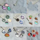 3  4 штукинабор в виде симпатичных животных Книга эмали штырь для зубов в форме коалы нагрудный знак брошь Собака значок с изображением кота маска ленивого магический шар украшения Подарочная брошь в форме для вентиляторов