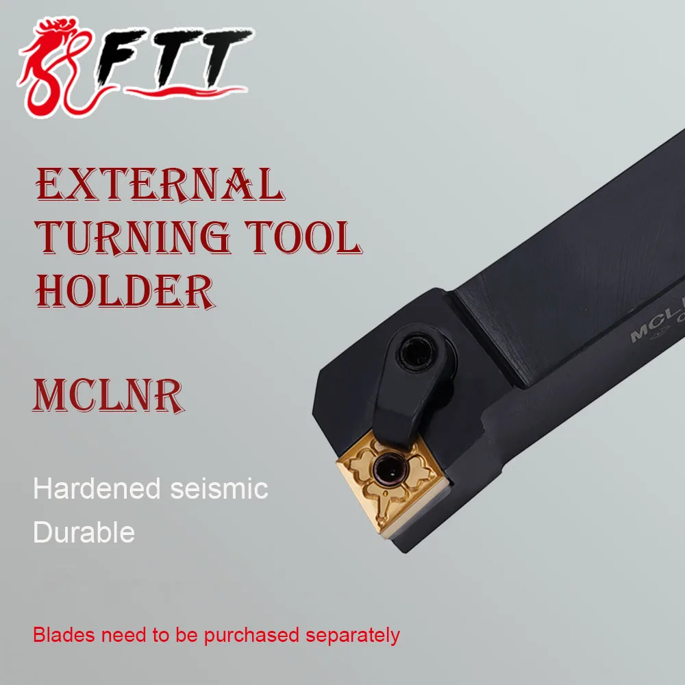 

MCLNR1616H12 MCLNR2020K12 External Turning Tool Holder Metal Lathe Boring Bar Cutting Accessories CNC For CNMG Carbide Insert