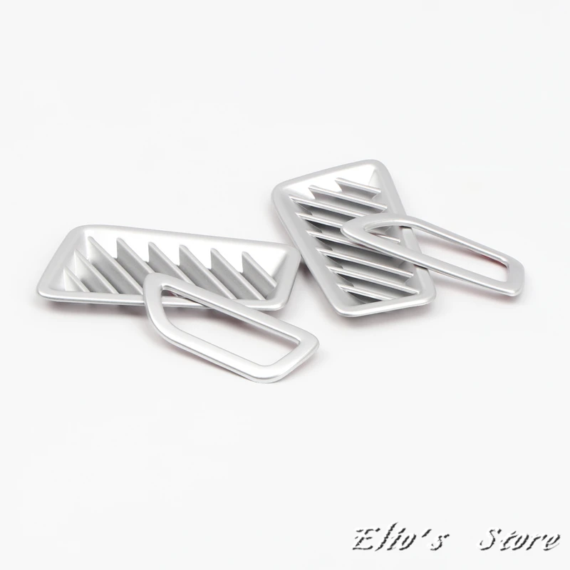 

Car Styling 4PCS ABS Matte Interior Front Upper Air Condition Vent Outlet Cover Trim For Toyota RAV4 2019 2020