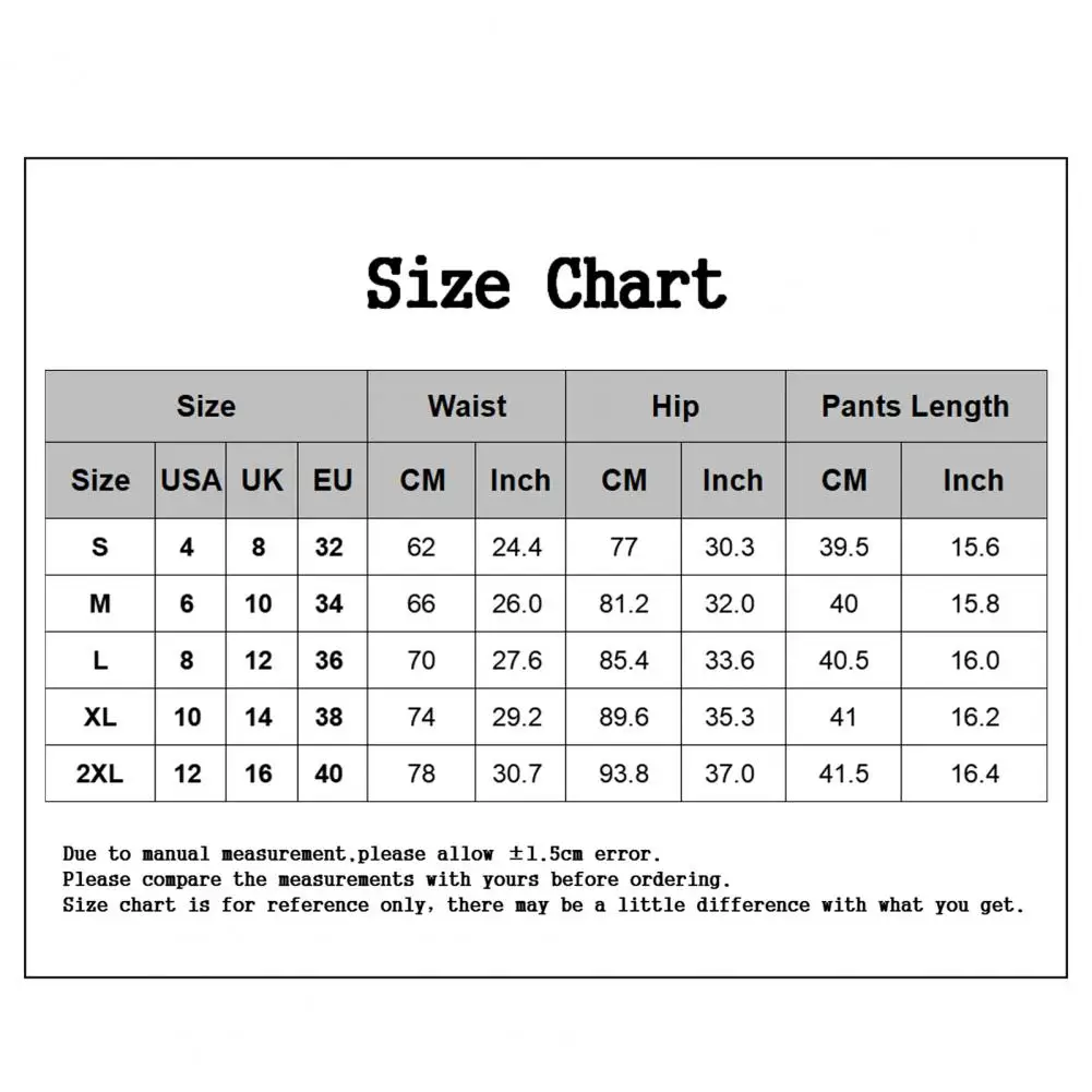 

Women Shorts High Waist Hip Lift Solid Color Seamless Elastic Slim Fifth Pants for Fitness